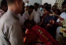 பா.ஜ.க நிர்வாகி நரேஷ் உடலுக்கு அஞ்சலி செலுத்திய வானதி சீனிவாசன் எம்.எல்.ஏ.,