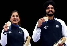 வெண்கலப்பதக்கம் வென்ற வீரர் வீராங்கனைக்கு இந்திய துணை குடியரசுத்தலைவர் வாழ்த்து.!